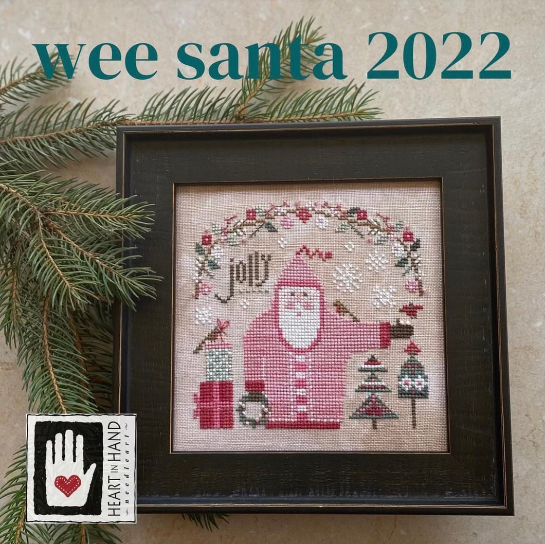 Wee Santa 2022 by Heart in Hand Needleart