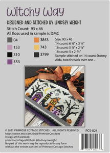 Witchy Way by Primrose Cottage Stitches