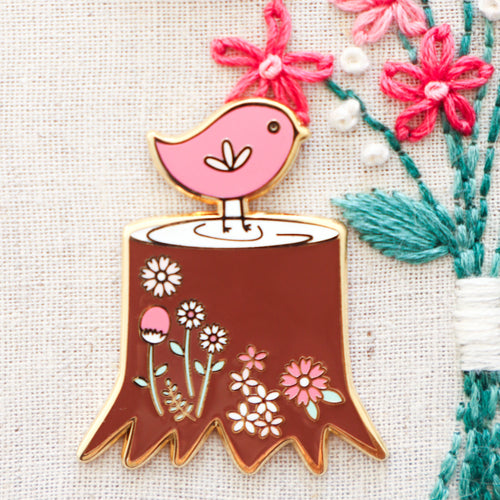 Needle Minder - Woodland Birdie by Flamingo Toes