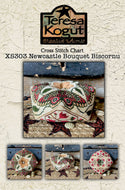 Newcastle Bouquet Biscornu by Teresa Kogut