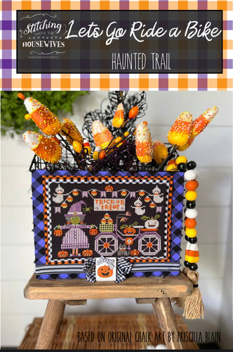 Let's Go Ride a Bike - Haunted Trail by Stitching with the Housewives