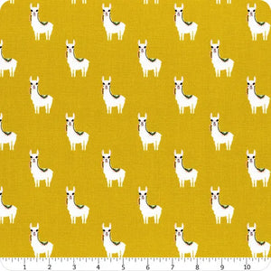 Hibiscus - Alpacas Citron by Simple Simon and Co.