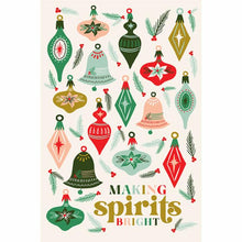 Load image into Gallery viewer, Cheer and Merriment Tea Towel Set by Fancy That Design House