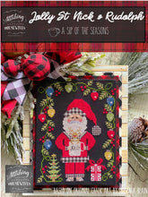 Load image into Gallery viewer, Jolly St. Nick &amp; Rudolph by Stitching With the Housewives