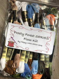 Frosty Forest COMPLETE SERIES Floss Kit by Country Cottage Needleworks