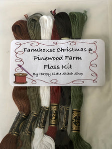 Floss Kit - Farmhouse Christmas 6 - Pinewood Farm