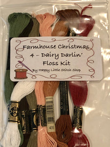 Floss Kit - Farmhouse Christmas 4 - Dairy Darlin'