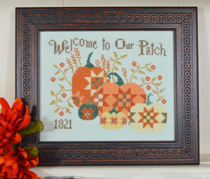 Welcome to Our Patch by Annie Beez Folk Art