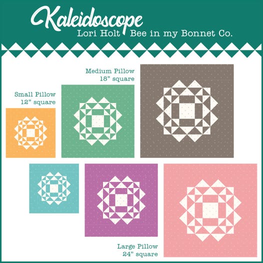 Kaleidoscope Quilt and Cross Stitch Book by Lori Holt – Happy