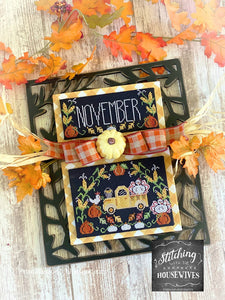Truckin' Along - November by Stitching With the Housewives
