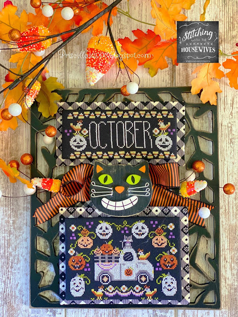 Truckin' Along - October by Stitching With the Housewives