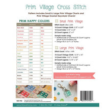 Load image into Gallery viewer, Prim Village Cross Stitch Pattern by Lori Holt