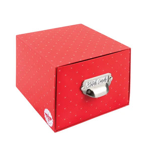 Stitch Card Box - Red by Lori Holt