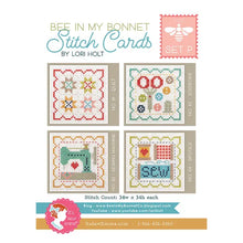 Load image into Gallery viewer, Bee in My Bonnet - Stitch Card Set P by Lori Holt