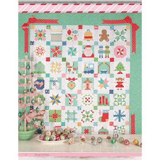 Vintage Christmas Quilt Kit by Lori Holt
